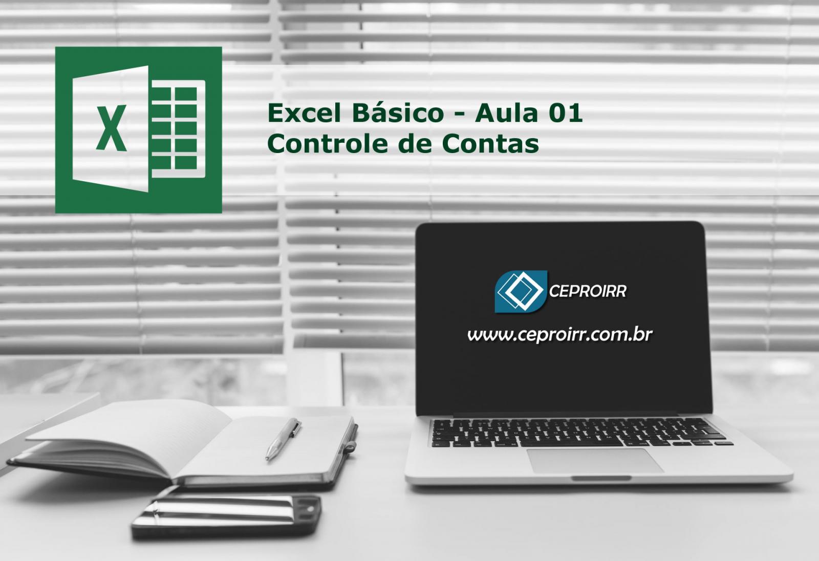 Controle de Contas usando uma planilha do Excel