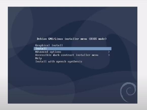 Instalação do Debian 10.04